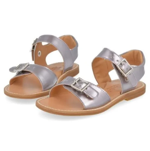 sandalen lila