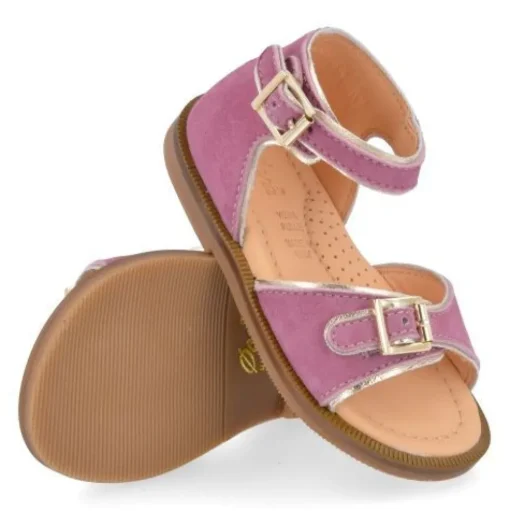 sandalen lila
