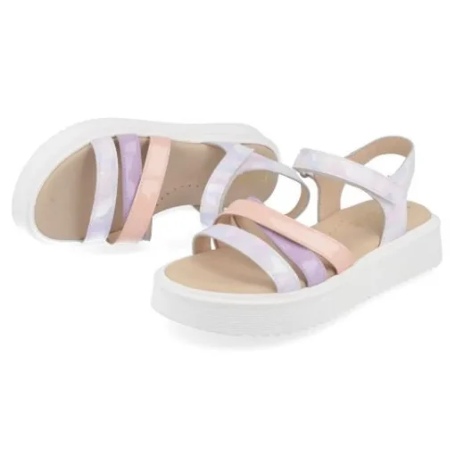 sandalen lila