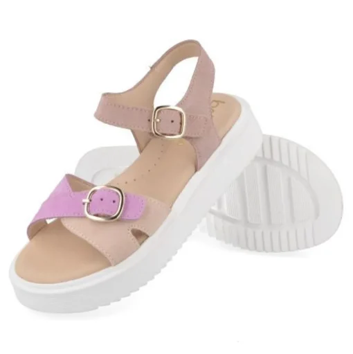 sandalen lila