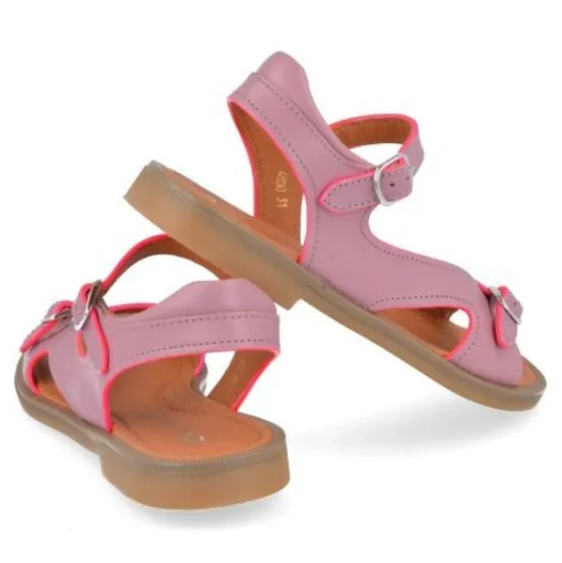 sandalen lila