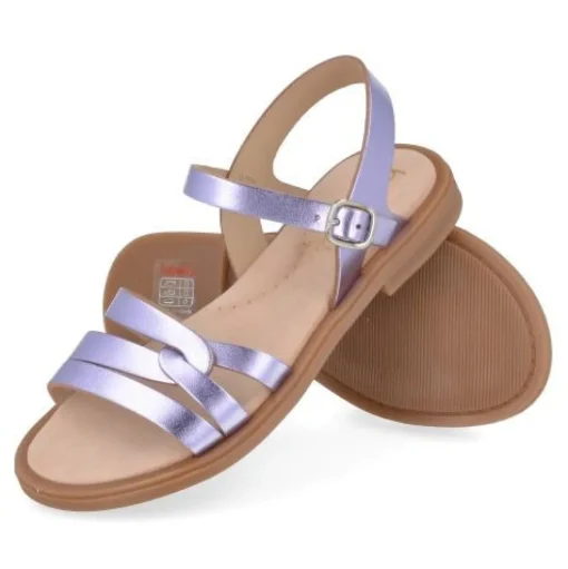 sandalen lila
