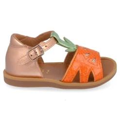 sandalen oranje