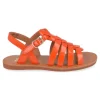 sandalen oranje