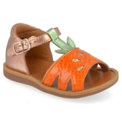 sandalen oranje