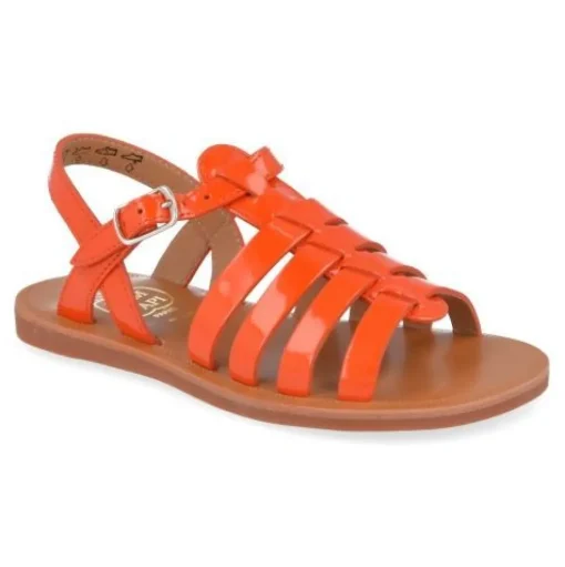 sandalen oranje