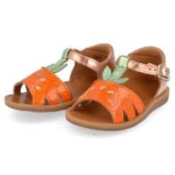 sandalen oranje