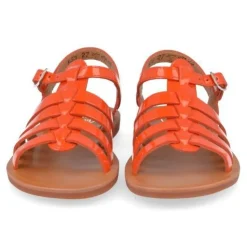 sandalen oranje