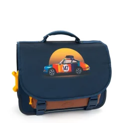 schooltas blauw