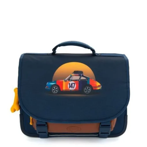 schooltas blauw