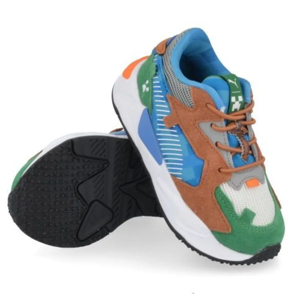 sport-en speelschoenen blauw