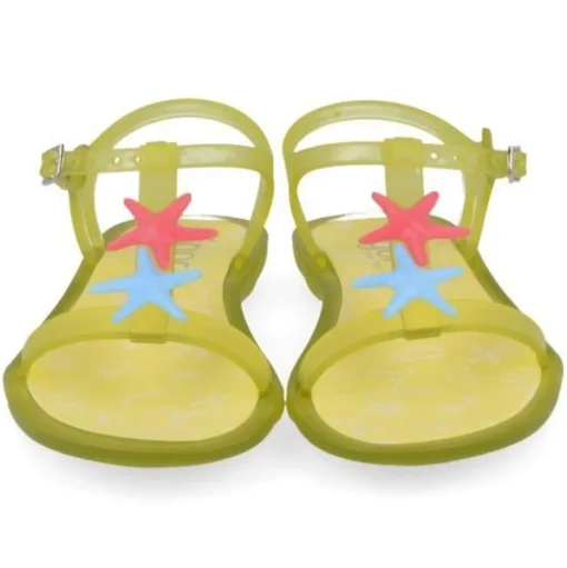 watersandalen geel