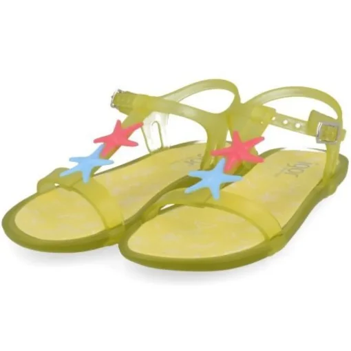 watersandalen geel
